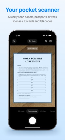 SmartScan AI - PDF Scanner iPhone screenshot