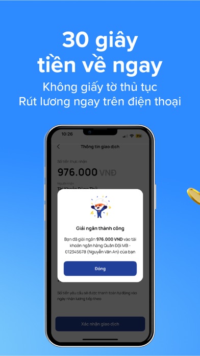 GIMO - Nhận lương sớm 24/7 Screenshot