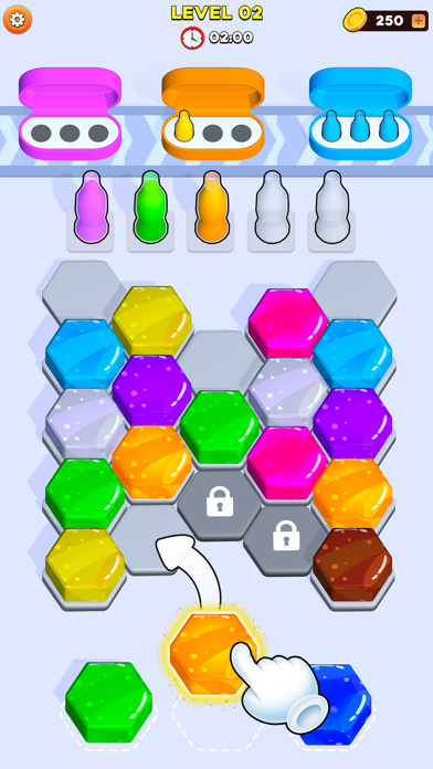 Hexa Jelly - ASMR Merge Master Screenshot