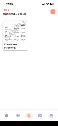 HealthBook Journal screenshot