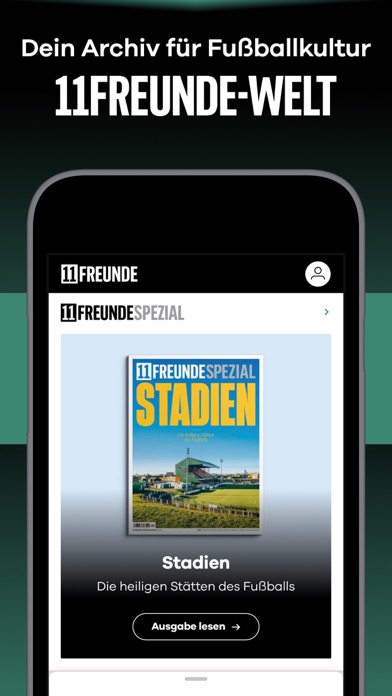 11FREUNDE - News & Liveticker iPhone screenshot 4 - Sports app