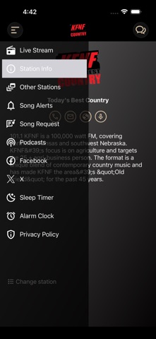 101.1 KFNF Screenshot 4 of 5