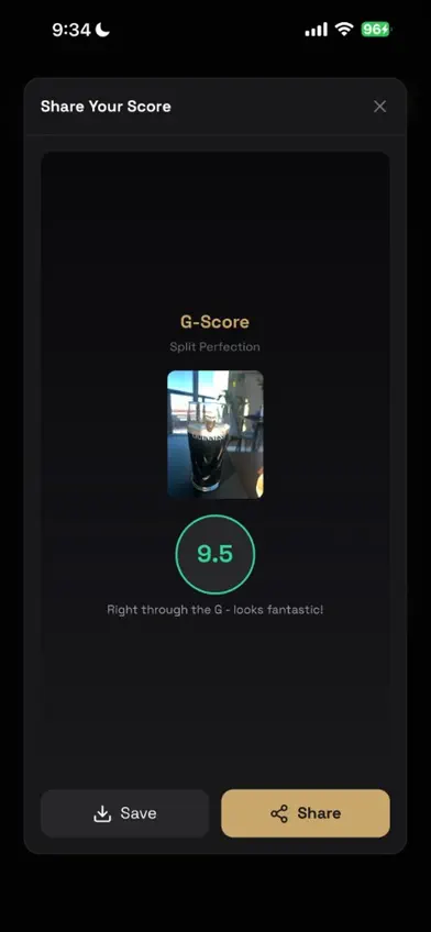 G-Score screenshot 2
