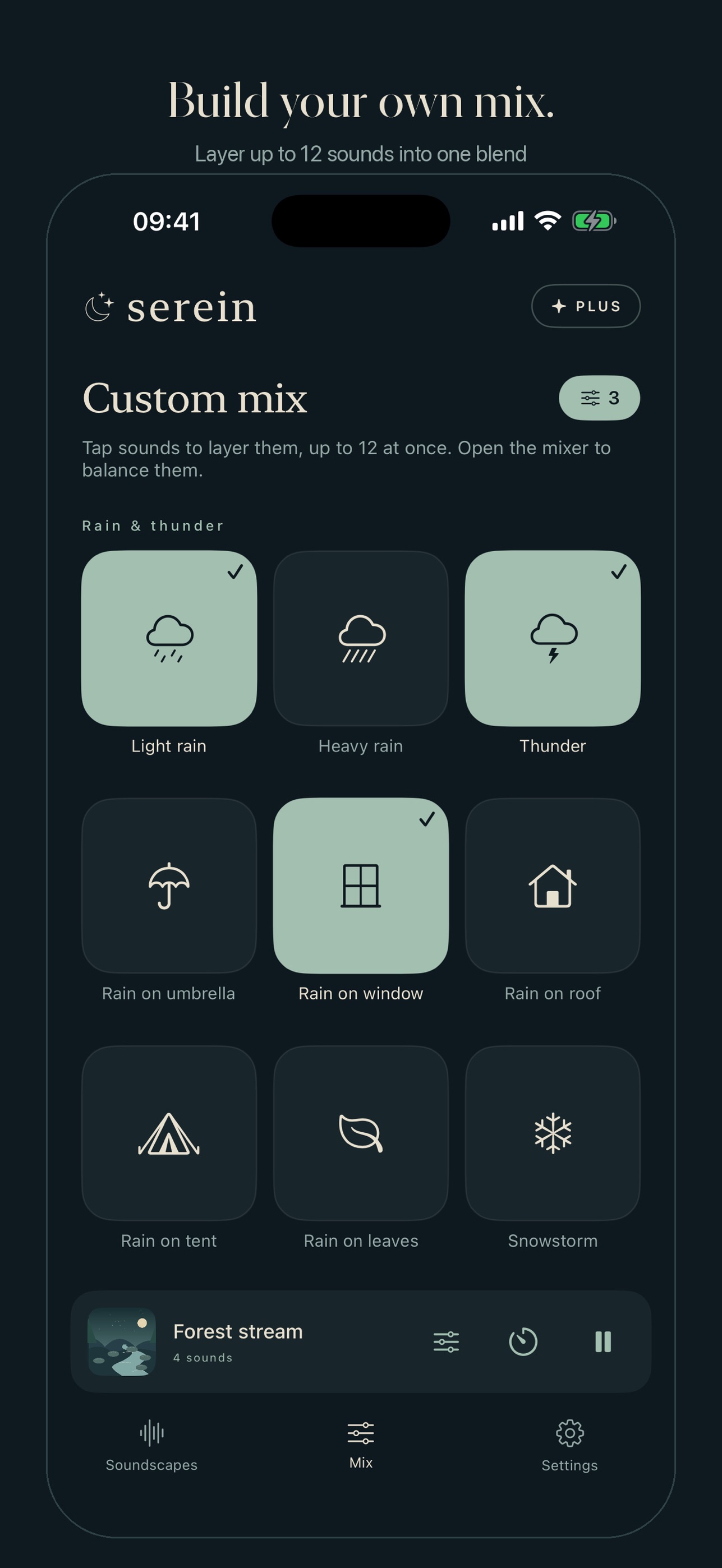 Screenshot 3 of Serein: Sleep Sounds