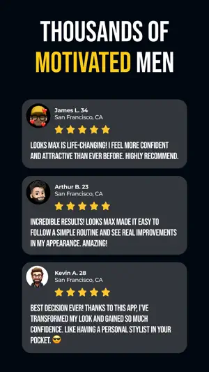 Looks max: face rating, mewing screenshot 4
