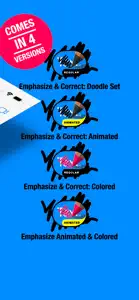 Emphasize & Correct Doodle Set screenshot #4 for iPhone