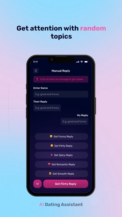 RizzMate: AI Dating Wingman! Screenshot