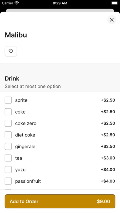 Andomiro To Go iPhone screenshot 4 - Food & Drink app