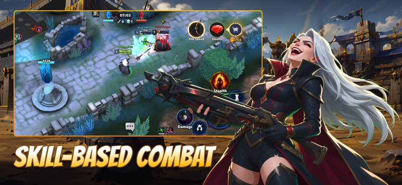 Blitz of Battle: 2v2 MOBA screenshot 2