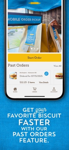 Biscuitville Fresh Southern iPhone screenshot