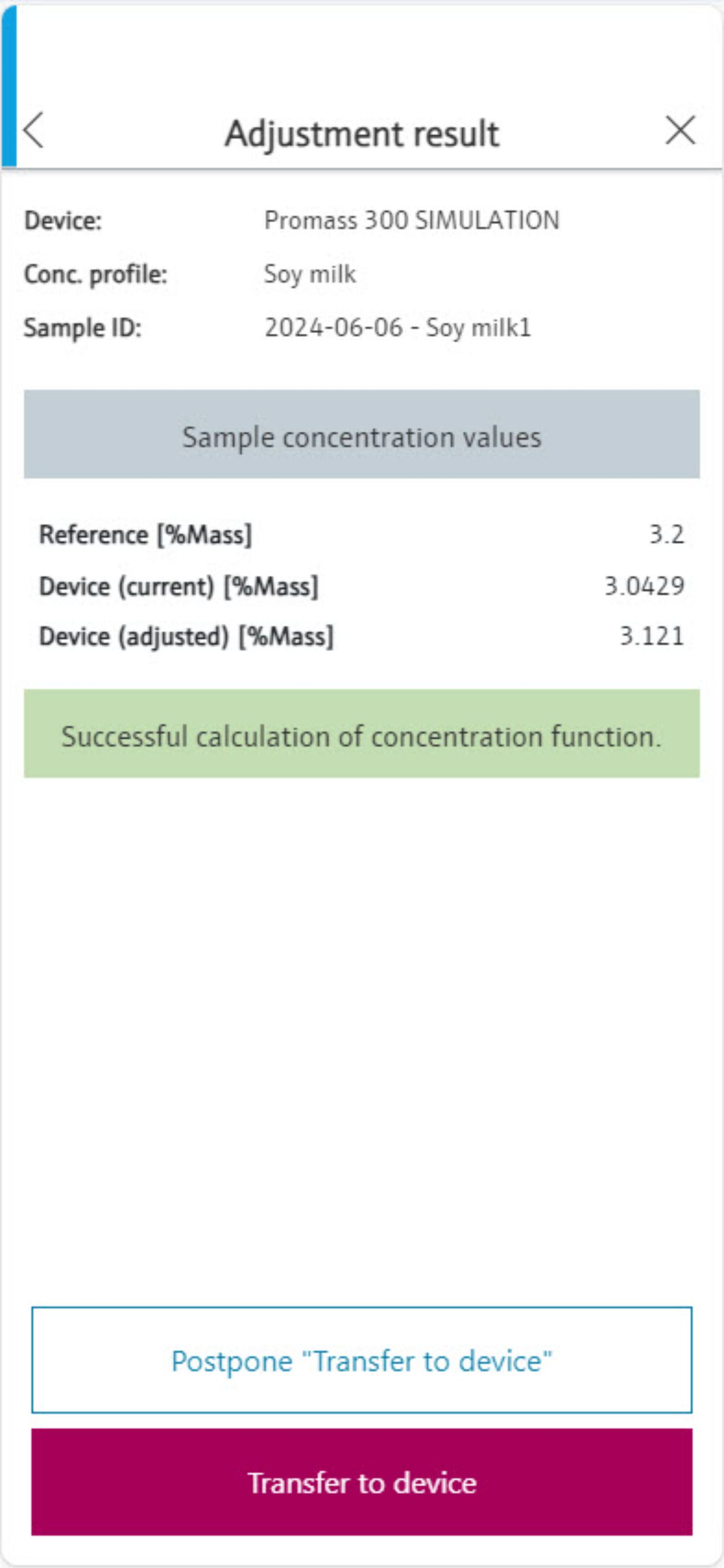 Sample and Adjust