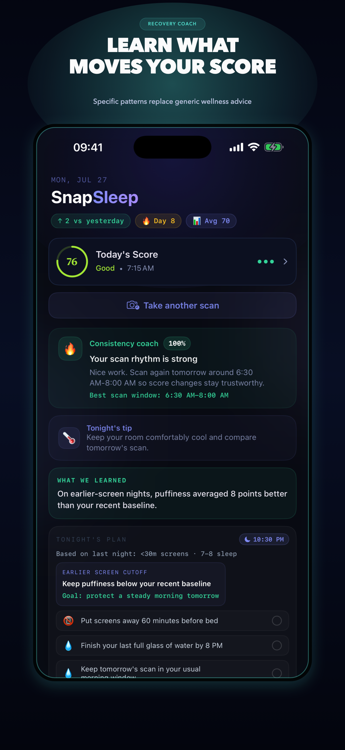 SnapSleep: Sleep Score screenshot 5