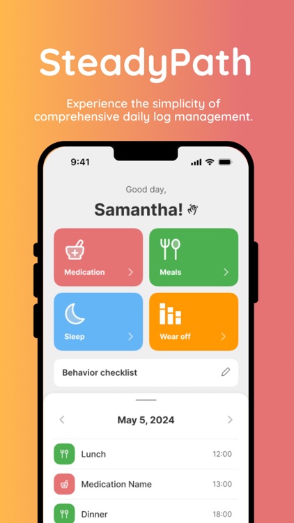 SteadyPath: ADHD tracker