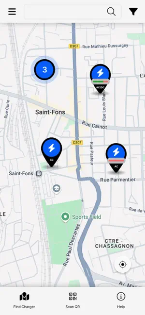 EV MAP screenshot 1