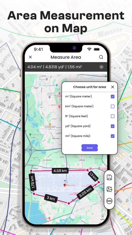 Measure & Map GPS Land Area screenshot-8