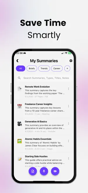 SumApp: AI Summarizer & Notes screenshot 2