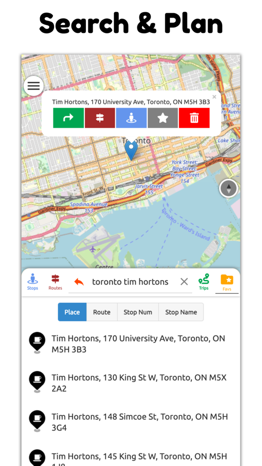 #7. GTA Transit - Toronto TTC + (iOS) De: Bhanu Munjal