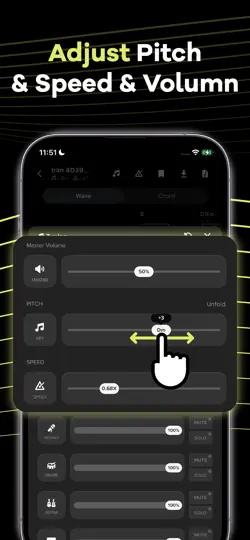 Capture d'écran de Audio Jam - AI For Musicians sur iPhone 5