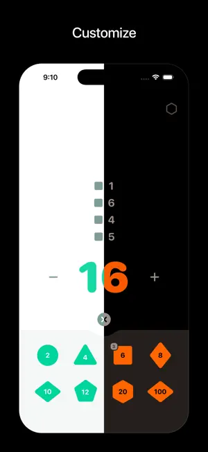 Dungeon Dice - RPG Dice Roller screenshot 3