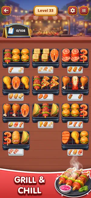 Go chef: Food & Grill Match screenshot 4