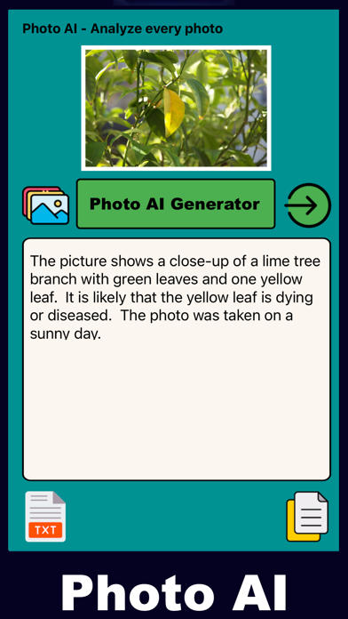 Photo AI and Chat AI Generator Screenshot