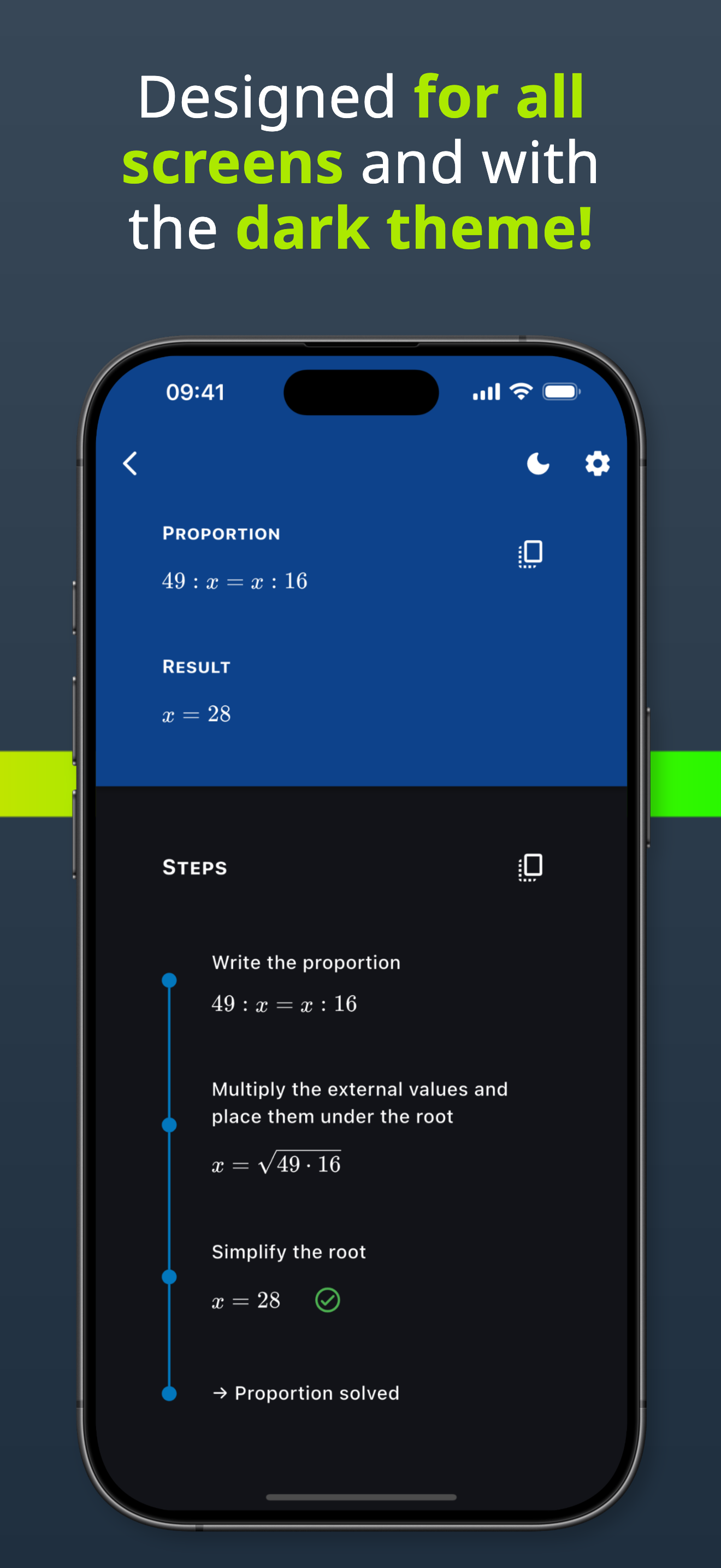 Proportion Solver screenshot 7