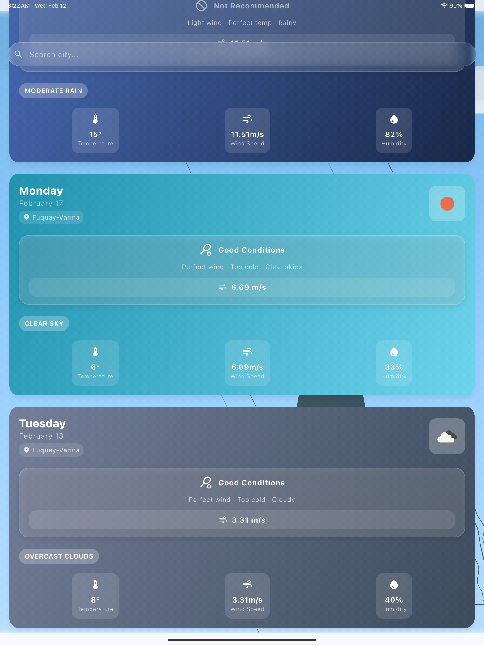 Paddle Weather screenshot 5