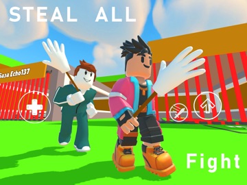 Obby Parkour Games Escape slap iPad screenshot