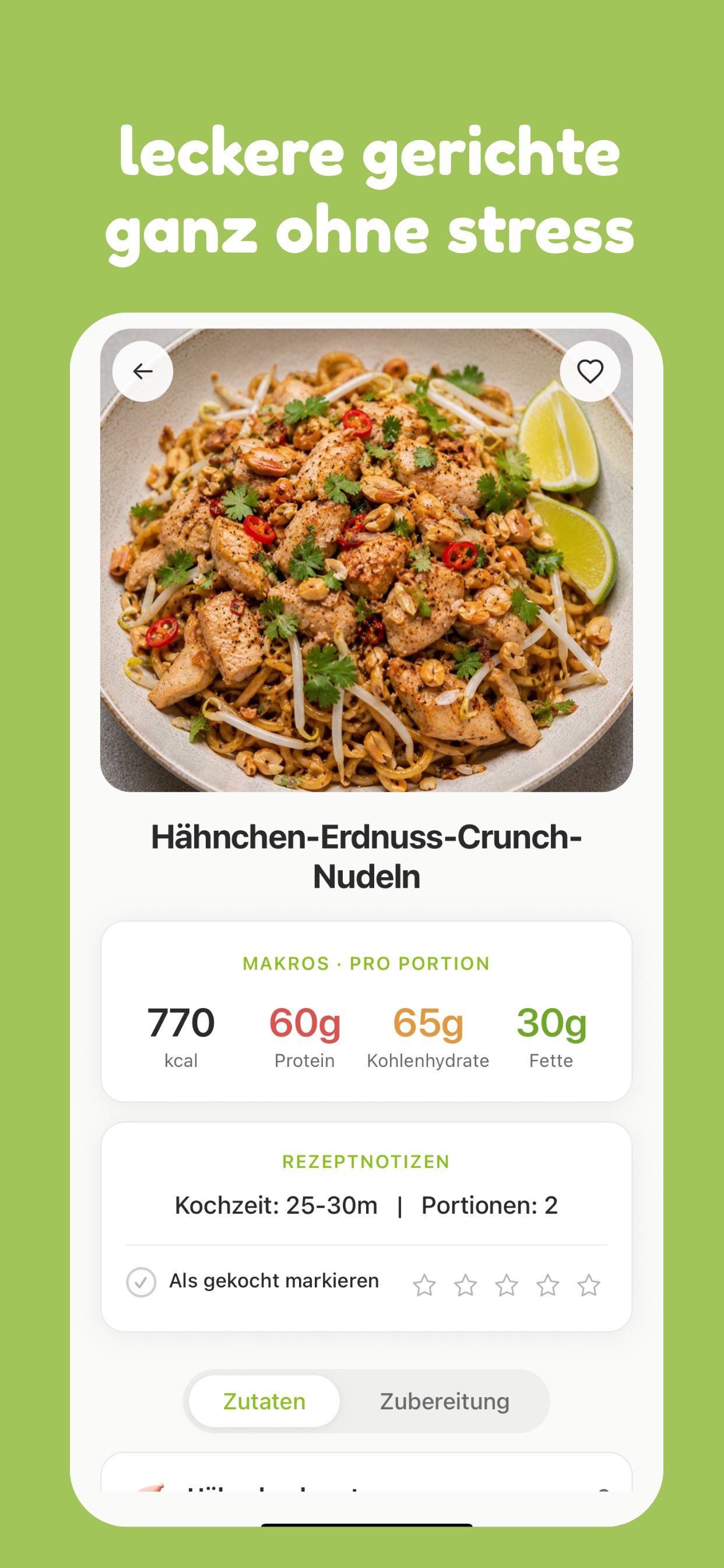 Screenshot 2 of mise - meal planner