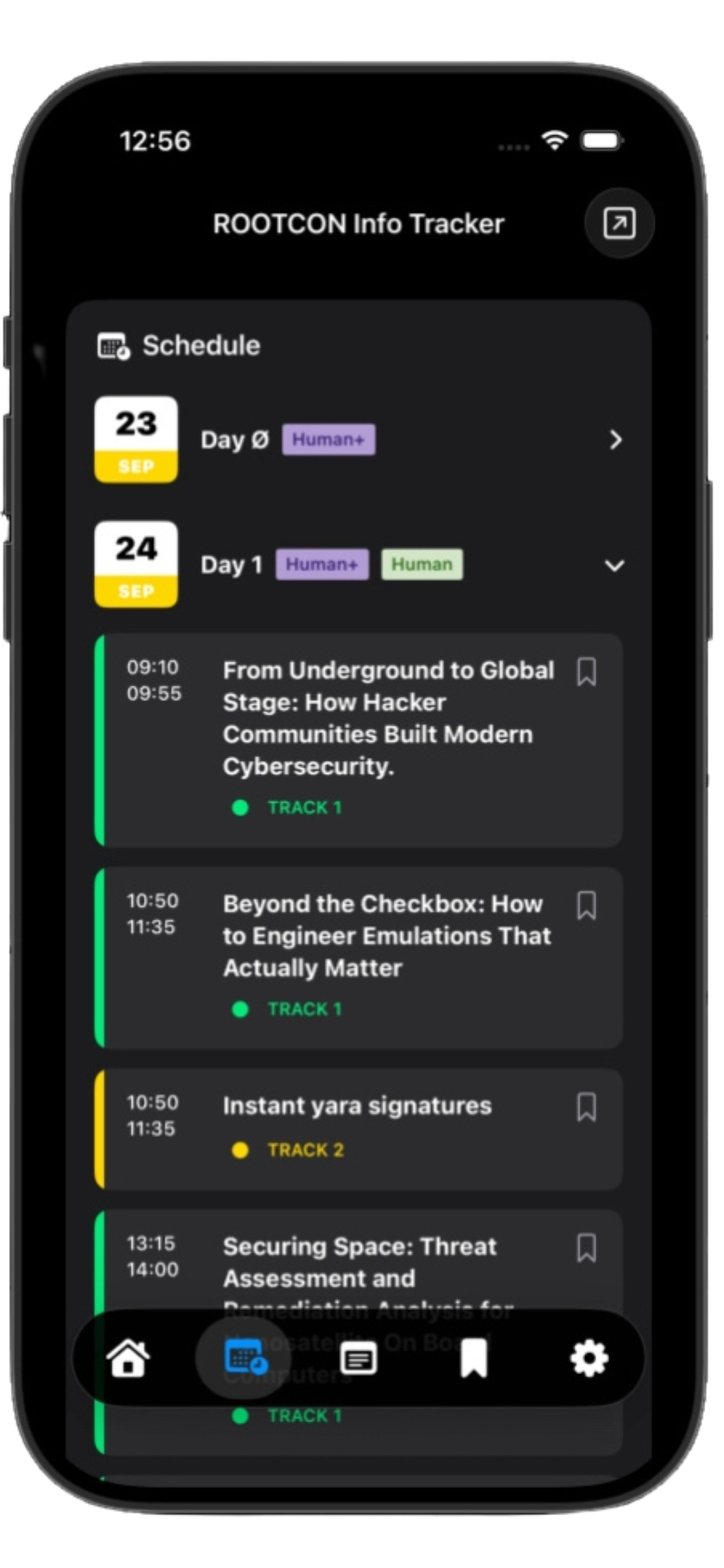 ROOTCON screenshot 2