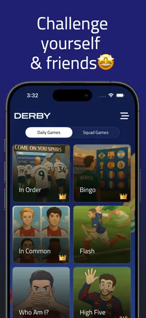 Derby: Football Trivia screenshot 1
