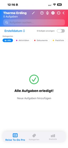 Reise To-Do Pro screenshot