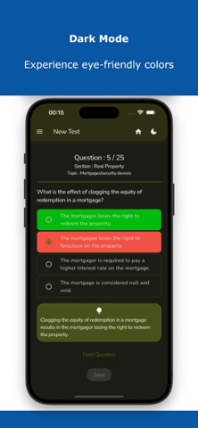 Bar Examiners Exam Practice iPhone screenshot
