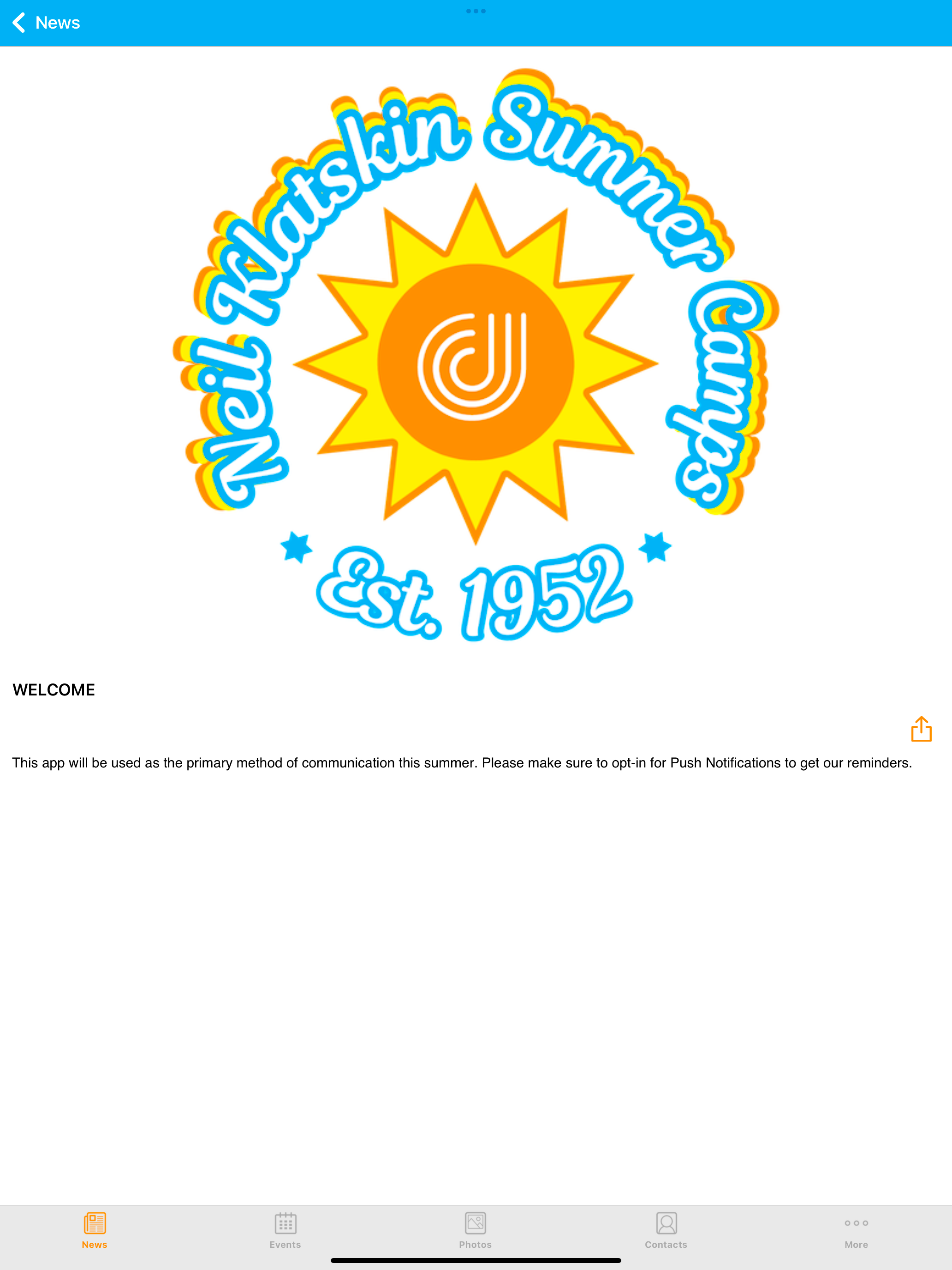 Neil Klatskin Summer Camps