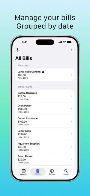 BillLoop - Payment Tracker screenshot 4