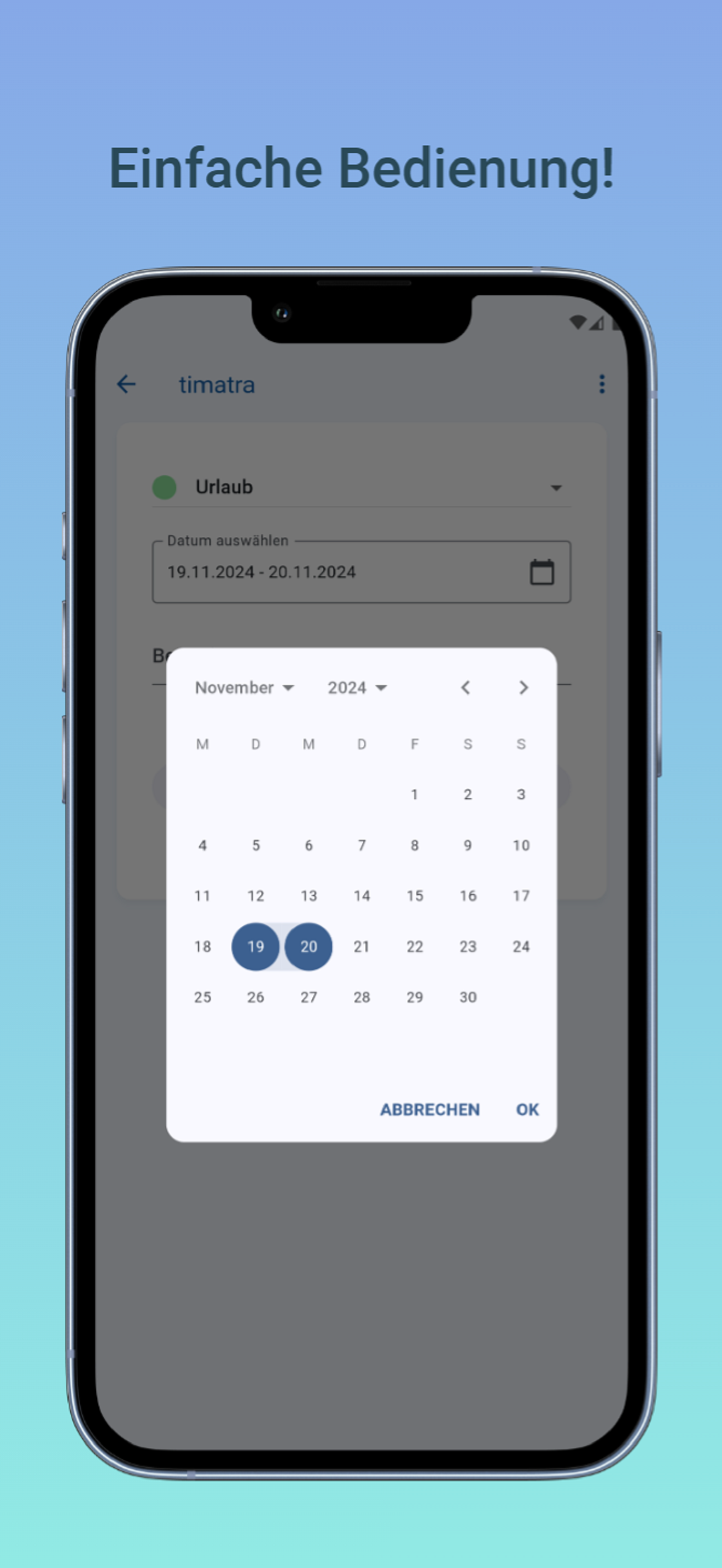 timatra - MitarbeiterApp