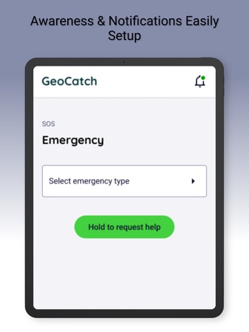 GeoCatch App iPad screenshot