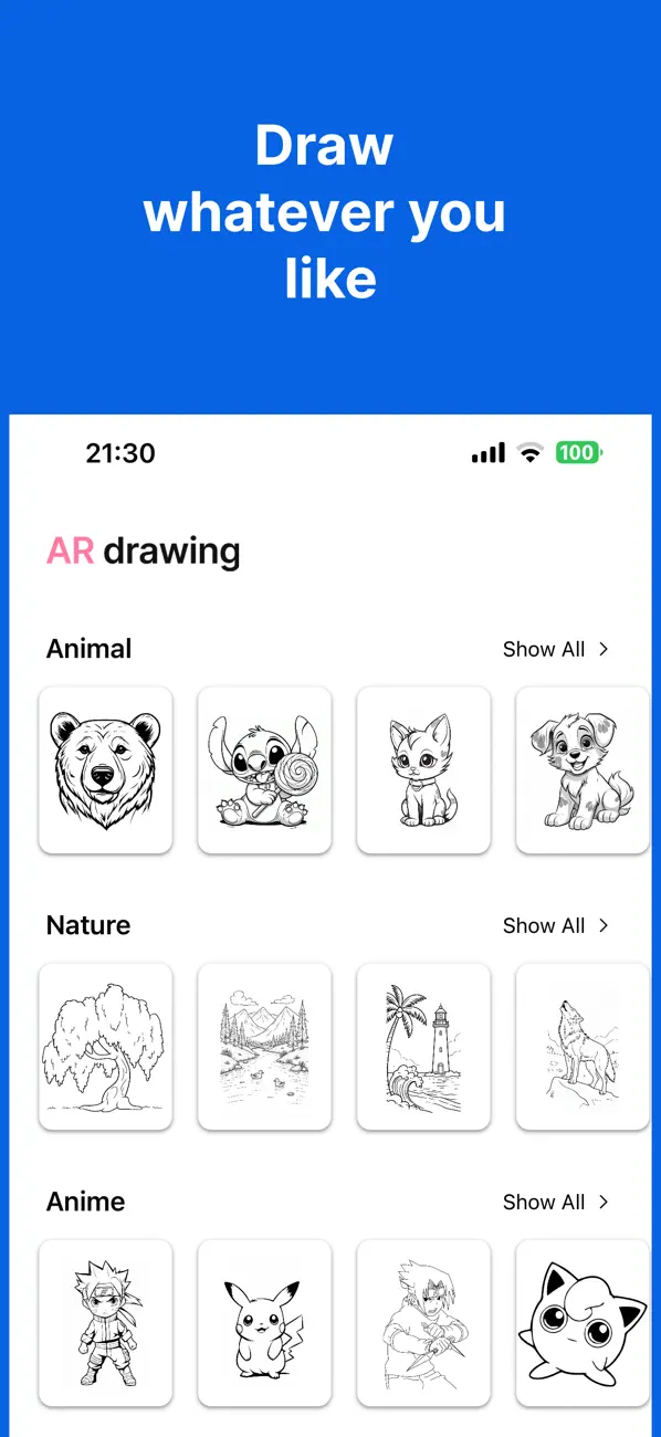 Screenshot #1 pour AR Drawing Easy