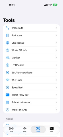 Screenshot 3 di KN Network Toolkit