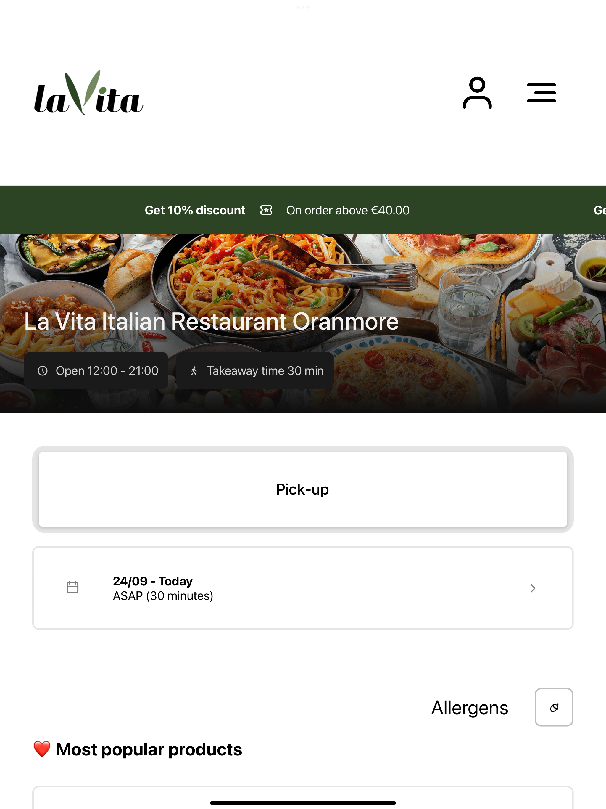 La Vita Italian Restaurant screenshot 5