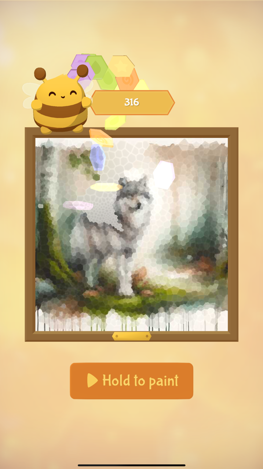 #6. Bee Sort by Sam - Hexa Puzzle (iOS) 来自: Ad Artis