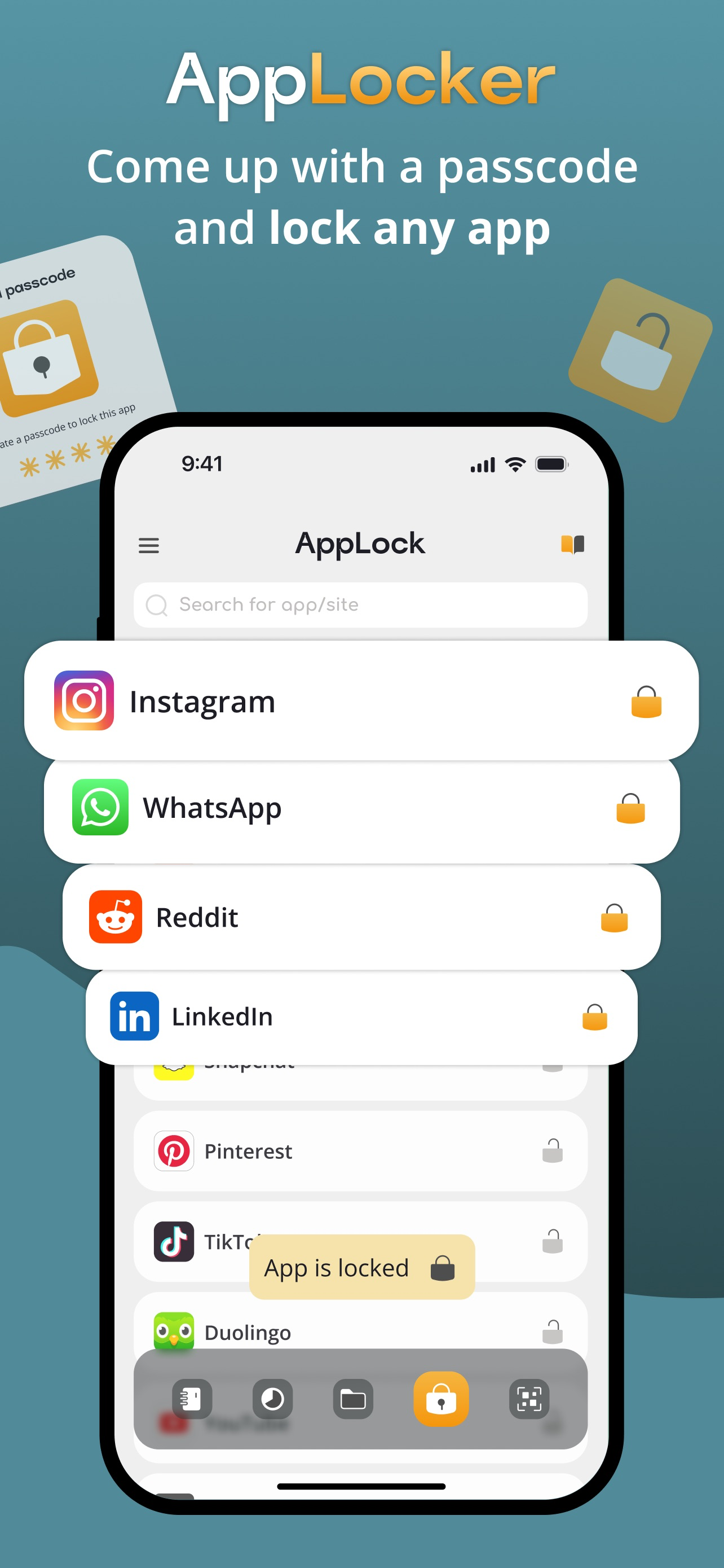 NoteSay Filelock screenshot 5