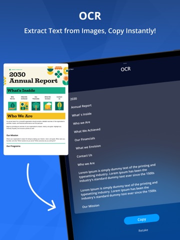 DocScanner - Document Scan iPad screenshot