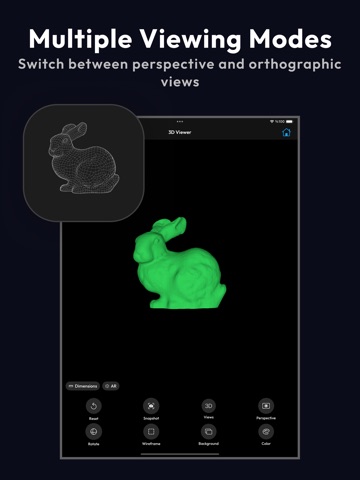 STL & 3D Model Viewer - Mes3D iPad screenshot 4