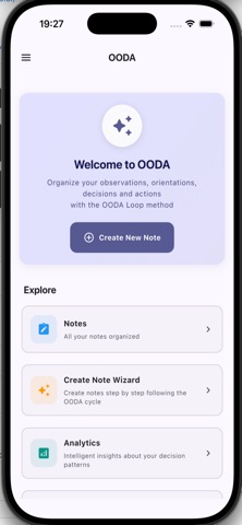 OODA Mobile screenshot