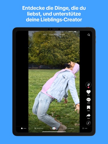 TikTok Pro iPad screenshot 1