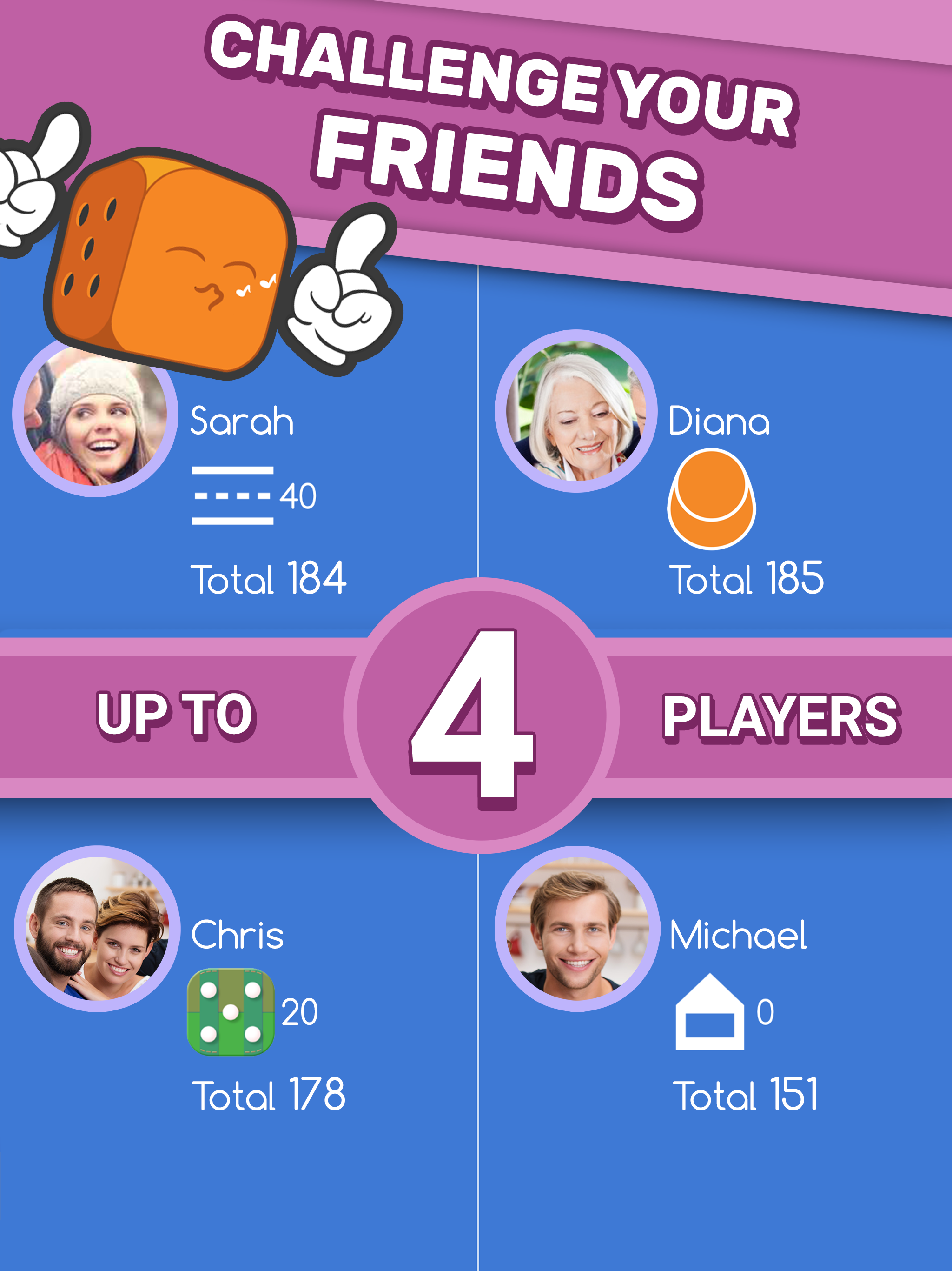 Dice Clubs® Yatzy Multiplayer