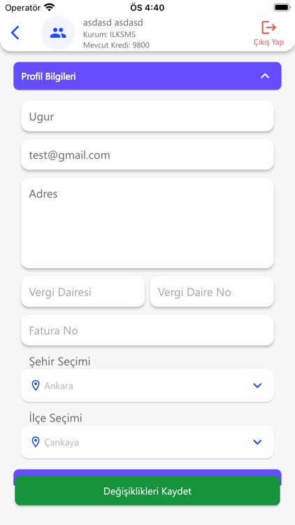 ilkSMS | e-Okul SMS Sistemi screenshot-3