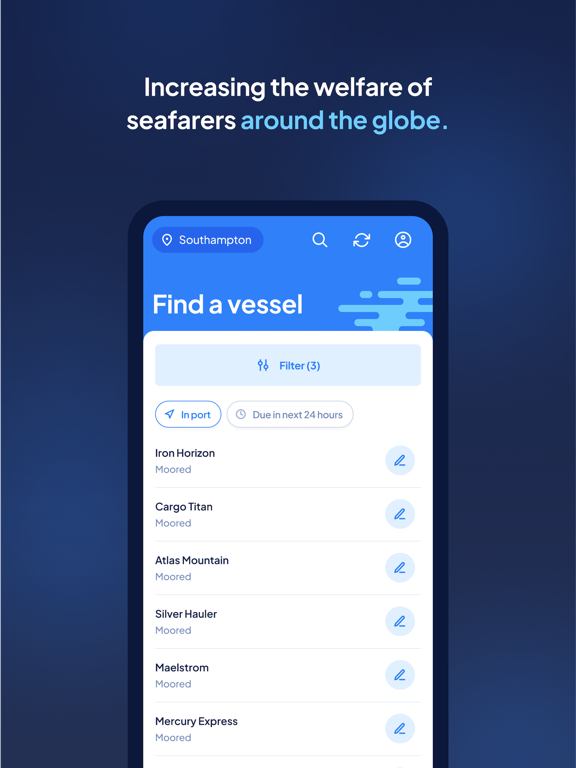 ShipVisitor iPad screenshot 4 - Utilities app