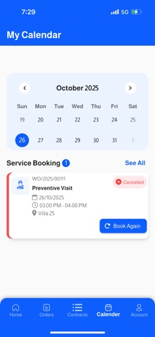 ONTIME اون تايم لصيانة المنزل iPhone screenshot
